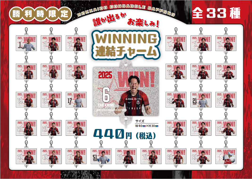 4/5(土)徳島戦：「ボンフィンストラップ2025」「プレイヤーズアルミ
