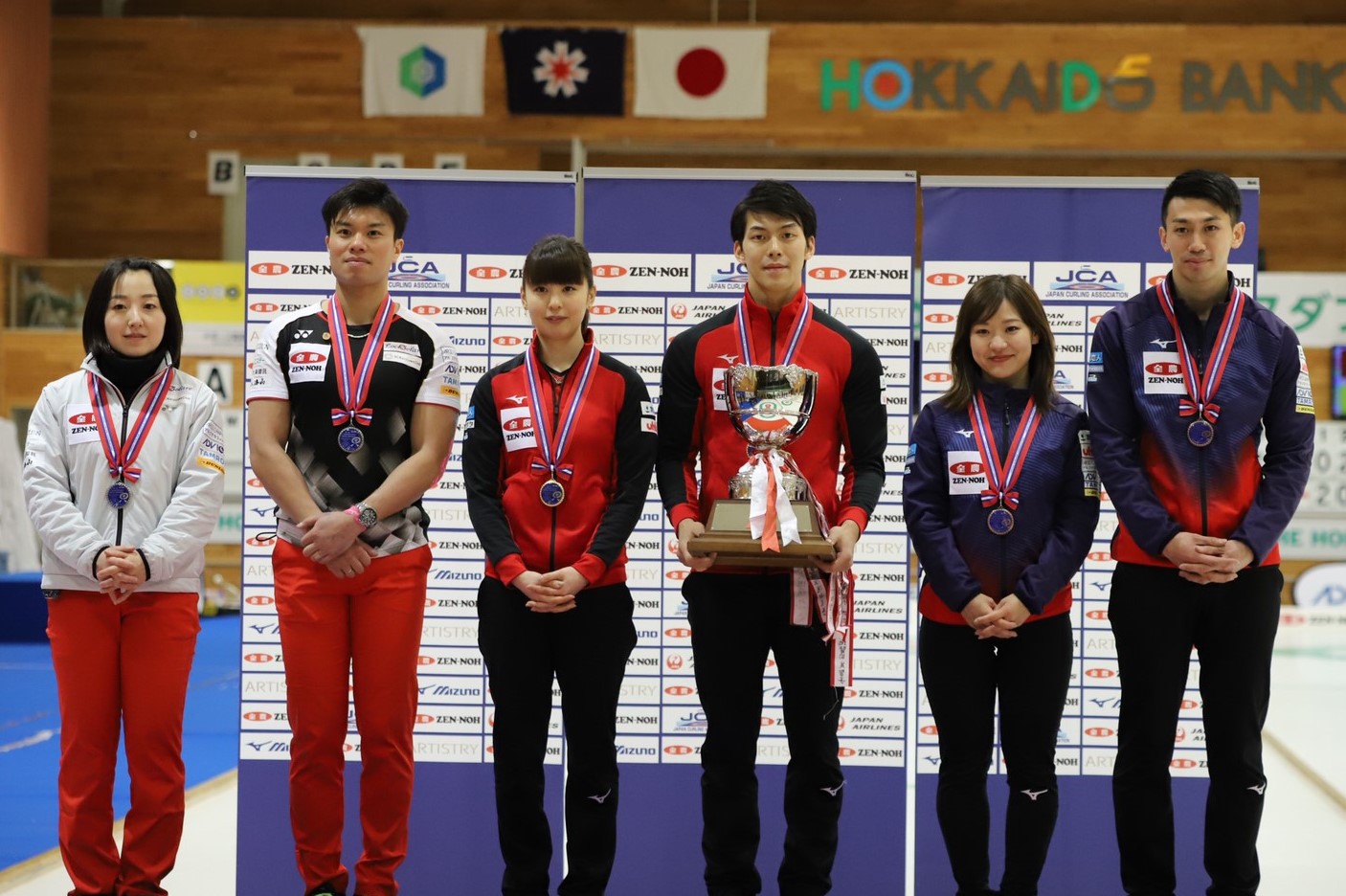 カーリングチーム 谷田康真選手 第13回 全農 日本ミックスダブルス カーリング選手権大会 優勝 北海道コンサドーレ札幌オフィシャルサイト